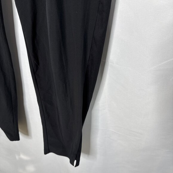 Athleta High Rise Track Pants Black womens Sz 12 Athletic Pockets - Picture 4 of 9